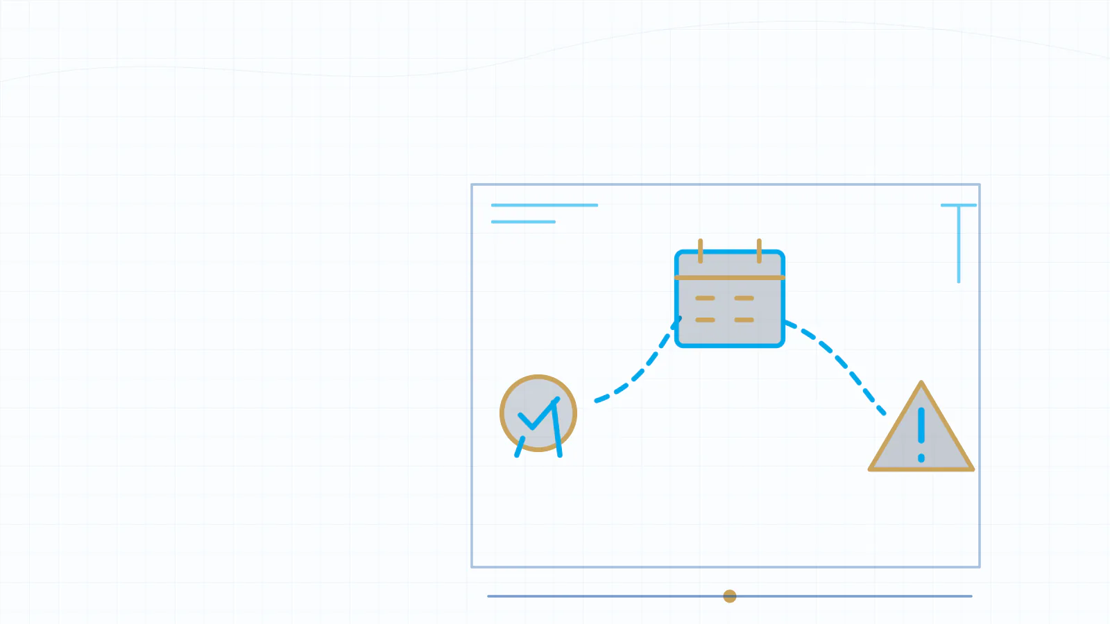 Blueprint illustration of UAE tax and compliance updates connecting official changes and deadlines.