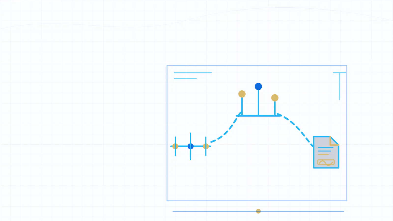 Blueprint illustration of UAE project management consultancy scope, milestones and licence.