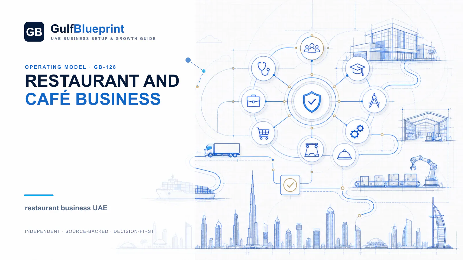 Starting a Restaurant or Café in the UAE decision blueprint for UAE founders and international companies