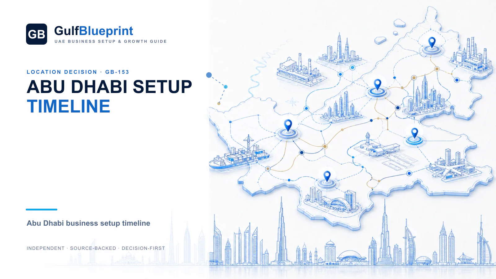 Abu Dhabi Business Setup Timeline: A Critical-Path Guide decision blueprint for UAE founders and international companies